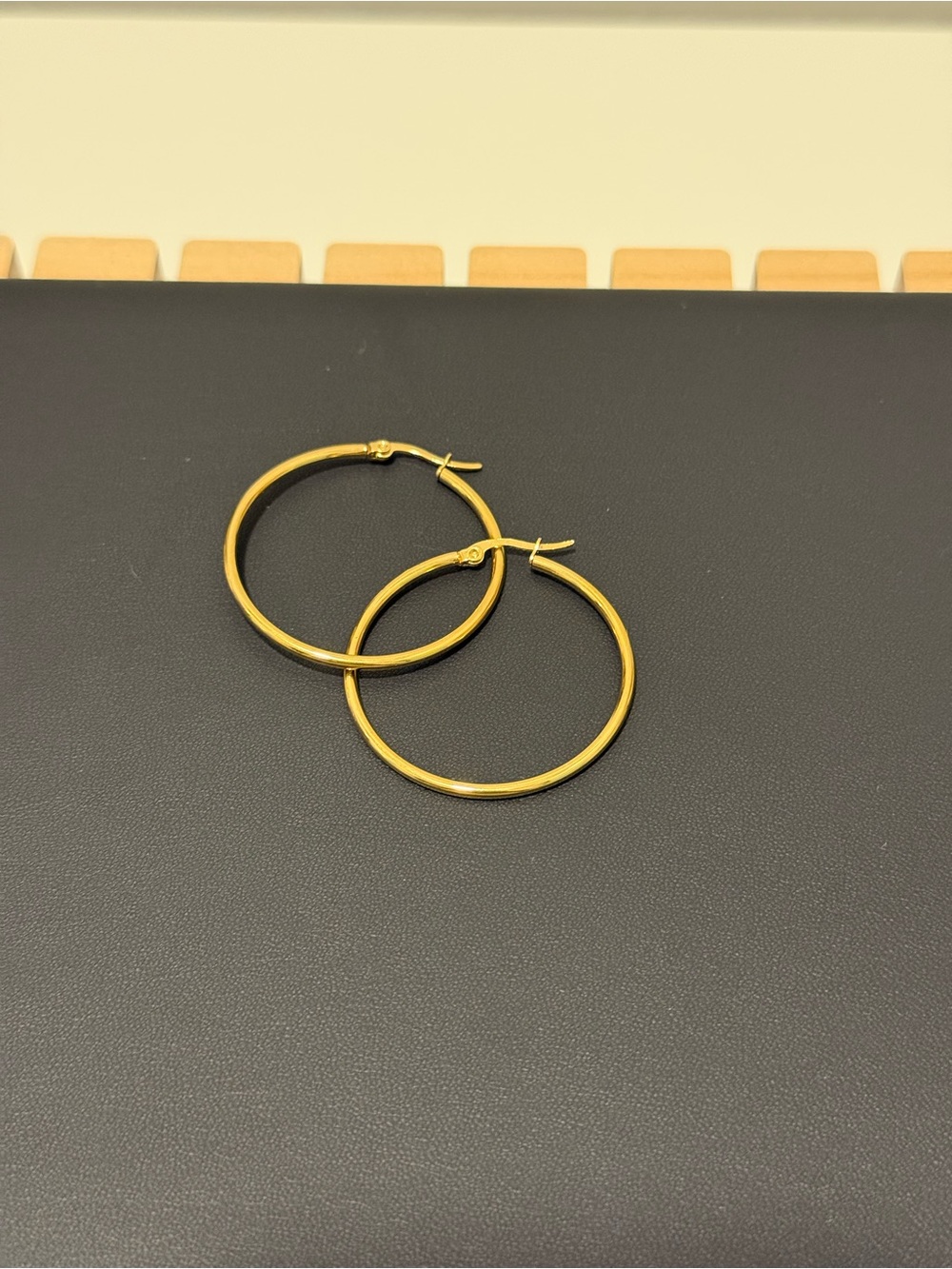 Gold Hoop Earrings - Classic Women Jewelry